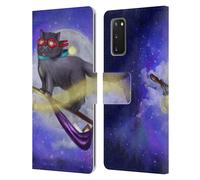 ASH EVANS GATTI NERI CUSTODIA COVER PORTAFOGLIO IN PELLE PER SAMSUNG TELEFONI 1