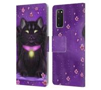 ASH EVANS GATTI NERI CUSTODIA COVER PORTAFOGLIO IN PELLE PER SAMSUNG TELEFONI 1