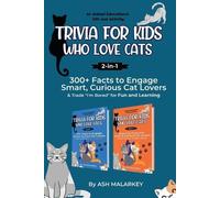 Ash Malarkey Trivia For Kids Who Love Cats, 2-in-1 (Tascabile)