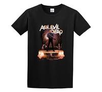 Ash Vs Evil Dead Poster Science Fiction Design Minority aldult Pop Culture T-Shirt Black L