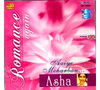 Asha Bhosle - Romance Again - Aaiye Meharban - Nuovo Sare Gama Bollywood CD