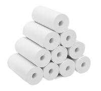 ASHATA 10 Rotoli di Carta per Ricarica della Fotocamera Istantanea, Rotoli di Carta Termica Stampante Fotografica, Dimensioni 57x25 Mm, per Accessorio per Ricarica