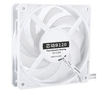 ASHATA 12CM Ventola di Raffreddamento Silent Cooler 77CFM 2400 RPM CPU Radiator per Computer Desktop (#2)