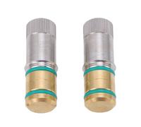 ASHATA 2 Pezzi 2 Confezione 20mm Ottone Acciaio Blocchetto Rapido per Banco | Perni di posizionamento del foro robusti, set di morsetti di arresto, accessori per banco di lavoro, con anelli di gomma,