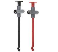 ASHATA 2 Pezzi Clip per Test Multimetro Utensile per Riparazione Auto | Punte della sonda per puntura, aghi durevoli in acciaio inossidabile, classificazione 1000 V CAT III, connessione con spina
