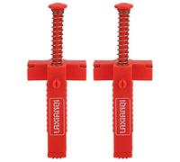 ASHATA 2Pcs Brick Liner, Runner Wire Drawer, Bricklaying Tool Fixer, for Building Construction Fixture(Rosso)