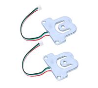 ASHATA 2PCS Sensore Estensimetrico per Stampante 3D Livellamento | Rilevamento dello stress ad alta precisione, monitoraggio della dell\'ugello, struttura in acciaio legato, supporto per