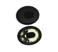 ASHATA 3 Cuscinetti Auricolari per Cuffie QC3 On Ear OE2 OEi, Cuscino in Pelle con Cancellazione del Rumore Facile da Sostituire per un Raffreddamento Rapido, 1 Paio per Pendolari