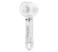 ASHATA 3 Ventile Portatile Regolabile a 3 velocità, Ventola Portatile Portatile con Forte di 4,8 M/s, Ricarica Rapida di Tipo C 6h Runtime per Viaggio per Esterno Interno (WHITE)
