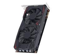ASHATA 550TI 1.5GB GDDR5 192Bit Scheda Grafica da Gioco, Doppia Ventola di Raffreddamento Scheda Grafica PCI Express 1.1 X 16 con Interfaccia DVI VGA, Scheda Grafica Video per