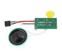 ASHATA 60 Secondi Modulo Vocale Registrabile per Biglietti d'auguri Fai da Te Musica Sound Talk Chip Registratore Musicale Audio Radio per Scatole Regalo Creative, Portagioie, Artigianato