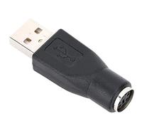 ASHATA a USB, 5PCS USB Maschio a per convertitore Adattatore Femmina per Mouse Tastiera con interfaccia , Adattatore convertitore convertitore Maschio Piccolo e Portatile
