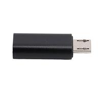 ASHATA Adattatore da Tipo C a Micro USB, Connettore di Conversione da Micro USB Maschio a Tipo C Femmina, Convertitore di Ricarica USB per Dati per Telefono Cellulare, Laptop, Tablet