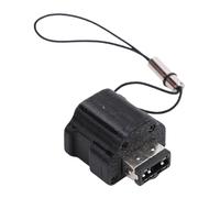 ASHATA Adattatore di Interfaccia per GBA SP, Adattatore di Ricarica per Console di Gioco GBA SP, Convertitore di Interfaccia Tipo C Jack per Cuffie da 3,5 Mm con Corda Sospesa (BLACK)