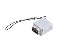 ASHATA Adattatore di Ricarica USB C per Console di Gioco GBA SP, Convertitore Adattatore di Tipo C da 3,5 Mm per Cavo di Ricarica per Console GBA SP, con Corda Sospesa Anti-perdita (GREY)