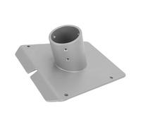 ASHATA Adattatore per tubo di montaggio versatile, soluzione in alluminio robusto per antenne su pali da 2,5 a 6,1 cm, ideale per uso sicuro a soffitto, parete o pavimento