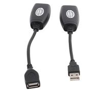 ASHATA Adattatore Prolunga Ethernet da USB 2.0 a RJ45, Cavo Adattatore di Rete USB LAN Cablata per OS X, Estende la Distanza del Dispositivo Fino a 150 Piedi, Senza necessità di Alimentazione