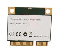 ASHATA Adattatore WiFi con Interfaccia Mini PCIE, Scheda AX1800H WiFi 6, Adattatore WiFi con Interfaccia Mini PCIE Dual Band Bluetooth 5.2 da 2,4 GHz 5 GHz per 10 11 per Linux