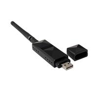 ASHATA Adattatore WiFi USB 150 Mbps, NetCard Wireless con Chipset AR9271 con Antenna 2dBi per PC Desktop Portatile, Ricevitore WiFi USB per Scheda di Rete, Adattatore Wireless per Computer