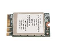 ASHATA Adattatore Wireless WiFi 6E, Scheda NGFF Dual Band 2.4G 5G M.2 da 2400 Mbps, Scheda NIC 802.11AX con Bluetooth 5. per Aggiornamento Laptop Desktop