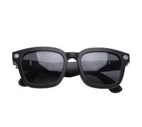ASHATA AI Smart Glasses, 8 MP Telechare Glasses, Bluetooth 5.3 Traduzione con 25 Lingue in Tempo Reale, 1080p Foto di Registrazione Video Riconoscimento delle Immagini, per Uomini Donne