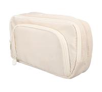 ASHATA Ampio Astuccio in Tessuto per il Ricambio di Cancelleria (Beige) | Materiale Oxford di alta qualità, impermeabile e protettivo, adatto a casa e a scuola