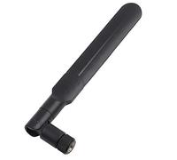 ASHATA Antenna 4G, Antenna Scheda di Rete Wireless Omnidirezionale 2.4G/5G/5.8G Antenna Scheda di Rete WiFi Dual-Band 8dbi SMA Maschio, per D-Link/TP-Link/US Cisco/NETGEAR/Tenda(Nero)