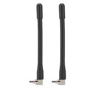 ASHATA Antenna connettore CRC9, Antenna Router Wireless 2 Pezzi, Antenna 3DBi 4G LTE, Adatta per Huawei E3372 E8372 E353 E367 E3131 E122 E8278