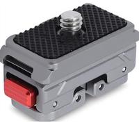ASHATA Attacco a Rilascio Rapido per ACE Pro2, Adattatore per Treppiede per Treppiede per Montaggio per Treppiedi per Rilascio Rapido Magnetico con Vite da 1/4 di Pollice, per Pro X4