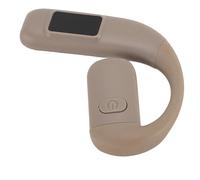 ASHATA Auricolare Wireless, Auricolare Bluetooth 5.5 Monoauricolare con Cancellazione del Rumore e Microfono Ruotabile, Bluetooth con Display della Batteria per Sport all'aria Aperta (GRAY)
