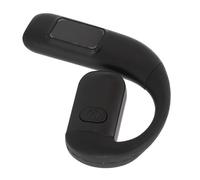 ASHATA Auricolare Wireless, Auricolare Bluetooth 5.5 Monoauricolare con Cancellazione del Rumore e Microfono Ruotabile, Bluetooth con Display della Batteria per Sport all'aria Aperta (BLACK)