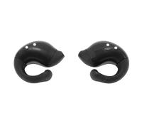 ASHATA Auricolari Bluetooth Traduzione con batteria a lunga durata e funzione multimodale per traduzione linguistica senza sforzo, ideali per turisti 2 unità (nero)