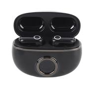 ASHATA Auricolari per Traduzione Rapida in 3 modalità Auricolari per Traduttore di Linguaggio con Suono Chiaro per Viaggiatori Plastica + (BLACK)