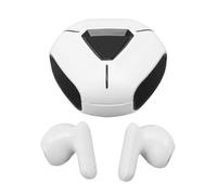 ASHATA Auricolari Wireless, Auricolari con Suono Stereo, Auricolari da Gioco con Cancellazione del Rumore e Custodia di Ricarica, per Smartphone