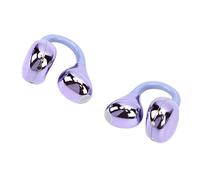 ASHATA Auricolari Wireless Bluetooth V6.0 con Clamp/Holder Auricolari Aperti per Fitness Impermeabili Resistenti Al Sudore per Lunghi Spostamenti e Allenamenti