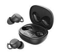 ASHATA Auricolari Wireless, Rumore Che Annulla 5.4 Auricolari da Gioco con Riduzione delle Chiamate ENC 25h Batteria a Bassa Latenza, per la Gestione di Sport per Dormire (BLACK)
