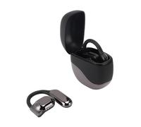 ASHATA Aurnatore di Auricolari del Traduttore AI, 144 Lingue Cuffie Auricolari Traduttori Bluetooth con Custodia di Ricarica, Conversione di Testo, 8h Playtime (BLACK)