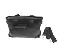 ASHATA Borsa a Tracolla per Laptop da Uomo in Pelle PU Cinturino Regolabile Pratica Valigetta da Lavoro di Grande capacità (universale)