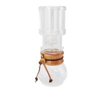 ASHATA Caffettiera Gocciolante per Ghiaccio, Gocciolamento di caffè a Freddo con Vetro Borosilicato a Doppio Strato e Acciaio Inossidabile 304 per la Sala da tè per Ufficio, capacità