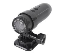 ASHATA Camera D'azione Impermeabile a 170 ° Largo Angolo, IP67 Montaggio del Casco Impermeabile 960P HD Video 450Mah Batteria, per Sci, Ciclismo, Moto