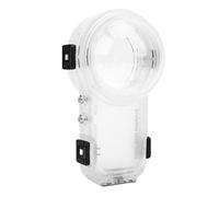 ASHATA Cancamera per la Telecamera Immersioni Case della Telecamera per X5 60M Custodia Sottomarina con Base a Rilascio Rapido Magnetico Trasparente PMMA Lens 98% Inserti Anticruolielo