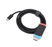 ASHATA Cavo Adattatore da USB C a, Docking Station per TV 4K 60 Hz PD 100 W, Hub USB Tipo C per Monitor di Telefono Portatile, 6,56 Piedi