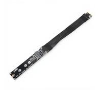 ASHATA Cavo di Prolunga SSD, Cavo di Prolunga SSD M.2 NVMe, PCB R44SF M.2 a PCI E 3.0 X4 32G/BPS M Key Extender per per Linux (15 cm)