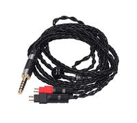 ASHATA Cavo di Ricambio per, Cavo Placcato Argento OCC Bilanciato a Doppio Ago a 8 Core per HD600 HD580(4.4MM Bilanciati)