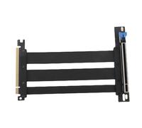 ASHATA Cavo Reser PCIE 5.0, Cavo di Estensione della Scheda Grafica GPU 128GBPS PCIE 5.0 X16 90 Gradi Angolo Retto, Adatto per RTX 4090 Ti, PC Case Server ITX Costruisce Forniture per