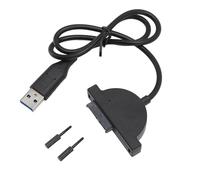 ASHATA Cavo USB 2.0 a Hot Swapping Plug and Play, Cavo Adattatore USB a Slimline da 7+6 Pin per unità Ottica CD DVD ROM Laptop, Supporta Trasferimento Dati a 480 Mbps