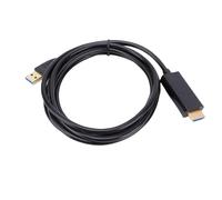 ASHATA Cavo USB 3.0 a per Computer Desktop | Adattatore da USB a video, display HD 1080P, modalità estesa specchio, Plug and Play, guscio in ABS