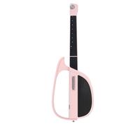 ASHATA Chitarra da Viaggio Intelligente Pieghevole Senza Corde - Chitarra da Accompagnamento Automatico con Custodia per il Viaggio (PINK)