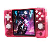 ASHATA Console di Gioco Portatile retrò, Schermo HD da 4 Pollici, 1,5 GHz, RK3326, Dispositivo di Gioco Portatile con Batteria Integrata da 4000 MAh, per Viaggi a (128GB)