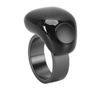 ASHATA Contatore Digitale Tasbih Anello Promemoria Preghiera Sensibile Al Tocco con Bluetooth 5.1, Contatore Vibrante Allarme Intelligente per 33 66 99 100 Conteggi, Resistente all'acqua IP67,